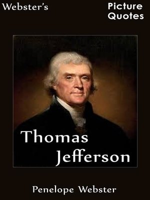 cover image of Webster's Thomas Jefferson Picture Quotes